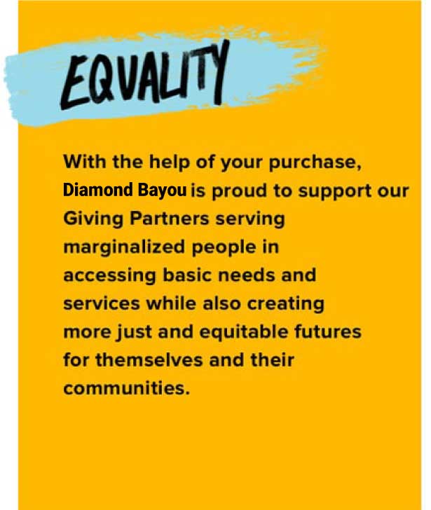 EQUALITY. With the help of your purchase, TOMS is proud to support our Giving Partners serving marginalized people in accessing basic needs and services while also creating more just and equitable futures for themselves and their communities.