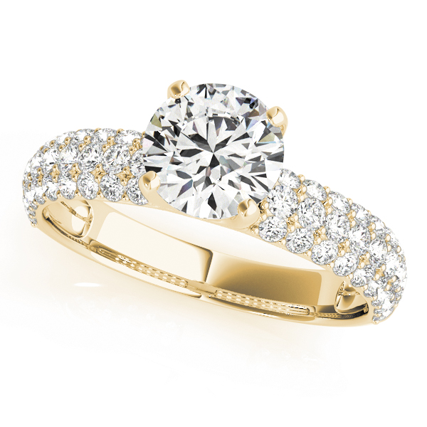 ENGAGEMENT RINGS PAVE #50271-E 