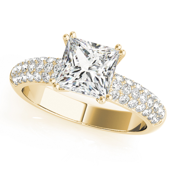 ENGAGEMENT RINGS PAVE #50358-E 