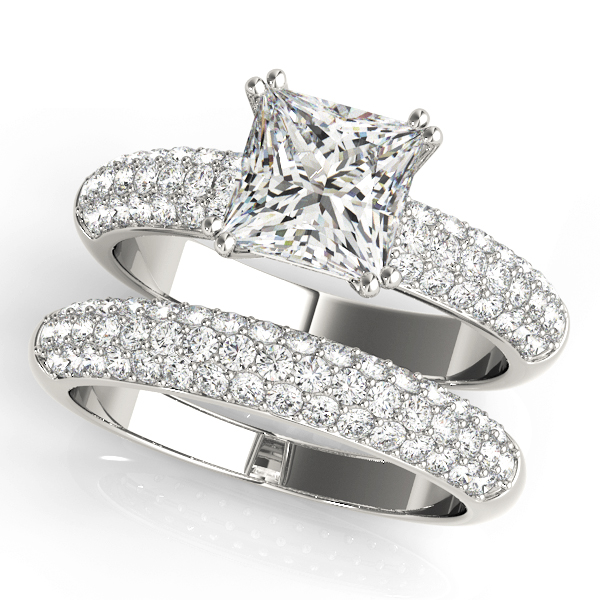 ENGAGEMENT RINGS PAVE #50358-E 
