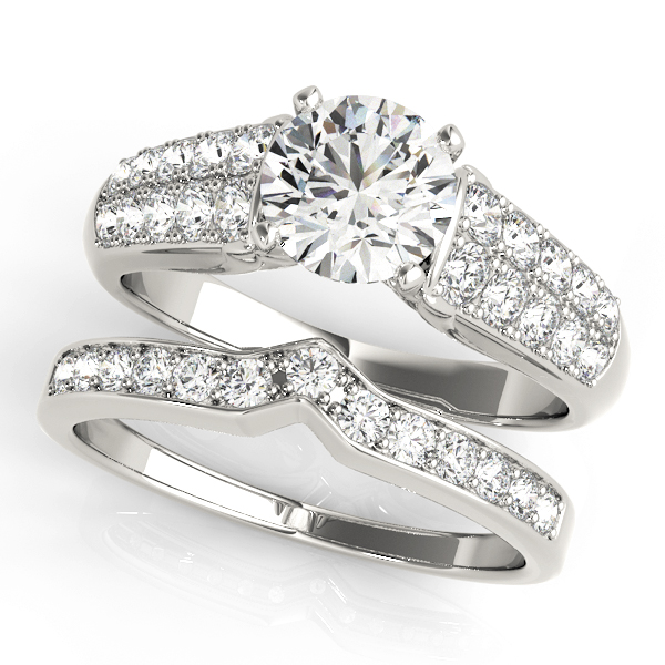 ENGAGEMENT RINGS PAVE #82825 