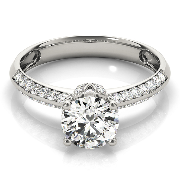 ENGAGEMENT RINGS PAVE #84387