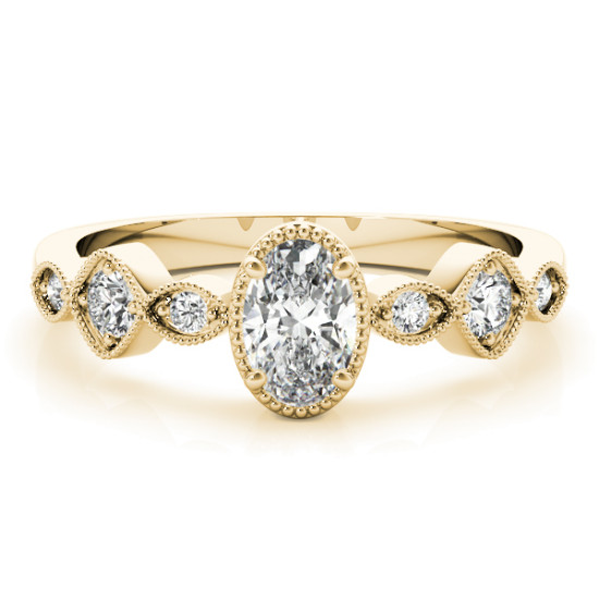OVAL FASHION RING #85054 
