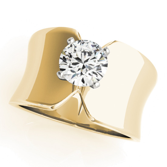 ENGAGEMENT RINGS SOLITAIRES ANY SHAPE #80180 