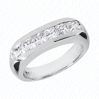 Diamondbayou.com 1.62 CT. 14 Karat Pink Gold Wedding Bands Cut Diamond <br>Engagement Ring Mens Rings Style