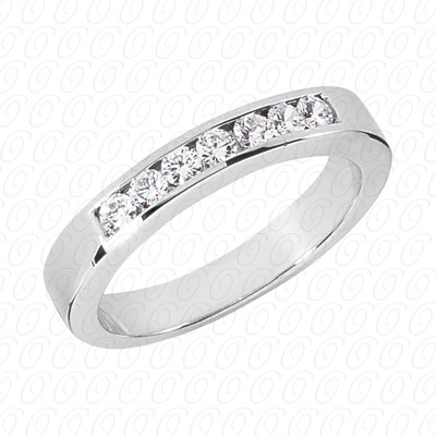 Diamondbayou.com 0.35 CT. 14 Karat Pink Gold Wedding Bands Cut Diamond <br>Engagement Ring Mens Rings Style