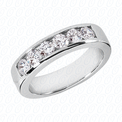 Diamondbayou.com 1.20 CT. 14 Karat Pink Gold Wedding Bands Cut Diamond <br>Engagement Ring Mens Rings Style